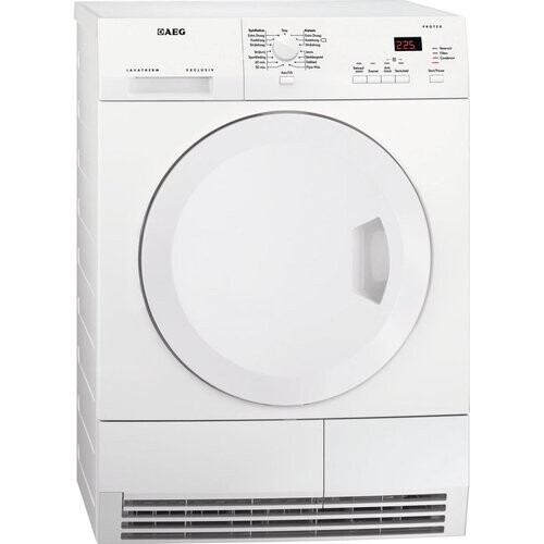 Aeg T65289nac - Condensdroger - 8 Kg - 64 Db - Uitgestelde Start - Energieklasse B | Tweedehands (Refurbished) Tweedehands