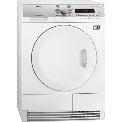 Aeg T75480dih - Warmtepompdroger - 8 Kg - Optisense - 66 Db - Energieklasse A+ | Tweedehands (Refurbished) Tweedehands