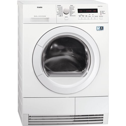 Aeg T76486eih - Warmtepompdroger - 8 Kg - 65 Db - Energieklasse A++ | Tweedehands (Refurbished) Tweedehands
