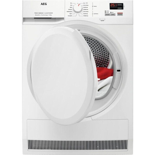 AEG T7DBAACHEN - Warmtepomp wasdroger - 8 kg - Energieklasse D Tweedehands