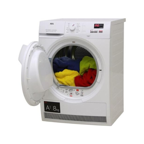 Aeg T7dbg840n - Warmtepompdroger - 8 Kg - Prosense & Sensidry - 66 Db - Energieklasse A++ | Nieuw (outlet)