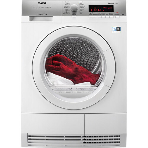 Aeg T86581ih1 - Warmtepompdroger - 8 Kg - 66 Db - Energieklasse A++ | Tweedehands (Refurbished) Tweedehands