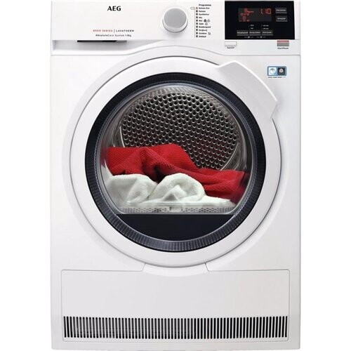 Aeg T8db84gpw - Warmtepompdroger - 8 Kg - Absolutecare - 66 Db - Energieklasse D | Tweedehands (Refurbished) Tweedehands