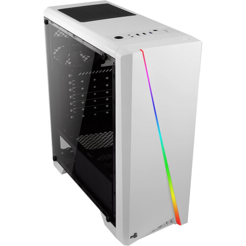 Aerocool Cylon - Micro ATX/ATX Midtower Behuizing - 12 cm Ventilator - Wit