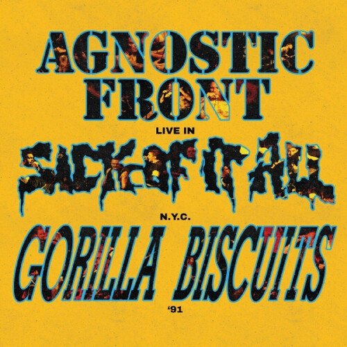 Agnostic Front - Live in N.Y.C. (’91) - LP - Stereo