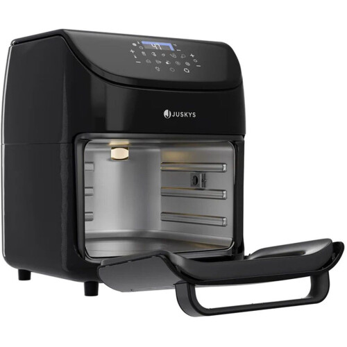 Airfryer - Heteluchtfriteuse 12L - 10 programma's - Zwart