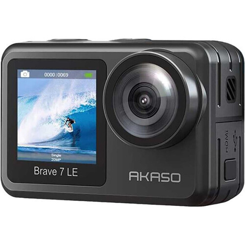 Akaso Brave 7 LE - Actiecamera - 4K 30FPS - Zwart Tweedehands
