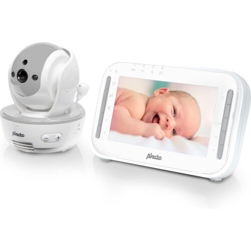 Alecto DVM-200GS - Babyfoon met camera - Op afstand bedienbaar - Grijs