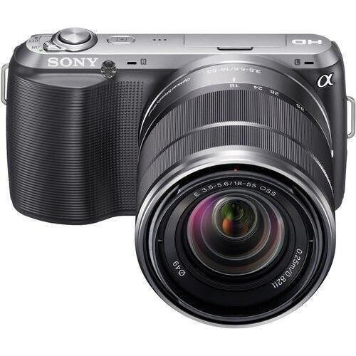 Alpha NEX-C3 - Zwart/Zilver + Sony E 18-55mm f/3.5-5.6 OSS f/3.5-5.6 Tweedehands