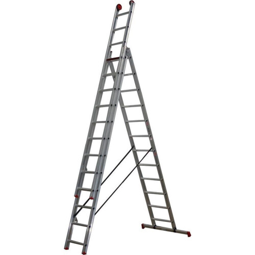 Altrex All Round 3-delig - Reformladder - Werkhoogte 8,45m - 3x12 Sporten