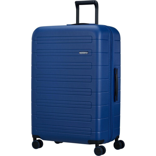 American Tourister Novastream - Reiskoffer Spinner 77/28 TSA Exp - USB poort - Navy Blue