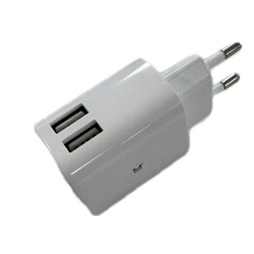 Amitec MyAmi 2 - Dual USB Oplader - Snellaadfunctie - Glanzend Wit