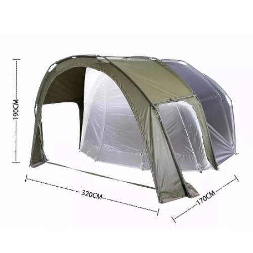 Anaconda Cusky Prime Dome 190 - Aanbouw Lounge Cap - 170 x 320 x 190 cm