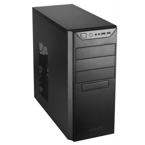 Antec VSK4000B-U3/U2 - Midi Tower - 2x USB 2.0 - Zwart