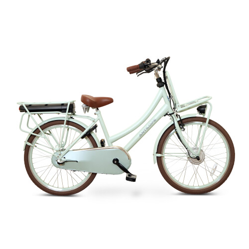 Antilope Cargo Plus N3 Elektrische Transportfiets 24 Inch 40 Cm Lichtgroen | Nieuw (outlet)