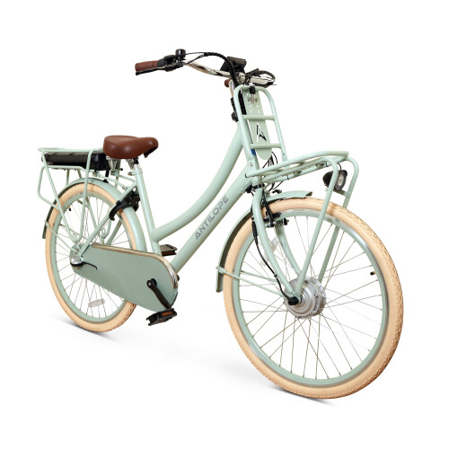 Antilope Cargo Plus N3 Elektrische Transportfiets 24 Inch 40 Cm Lichtgroen