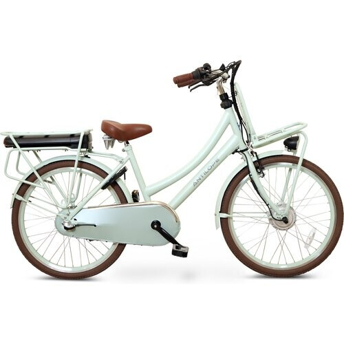 Antilope Cargo Plus N3 Elektrische Transportfiets 24 Inch 40 Cm Lichtgroen Tweedehands