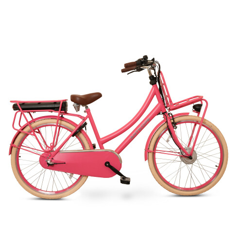 Antilope Cargo Plus N3 Elektrische Transportfiets 26 Inch 46 Cm Roze | Nieuw (outlet)