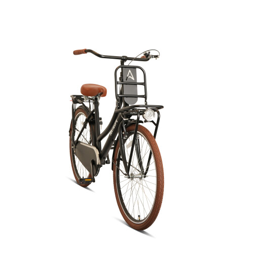Antilope Mini Cargo Transport 22 Inch Meisjesfiets Matzwart | Nieuw (outlet)