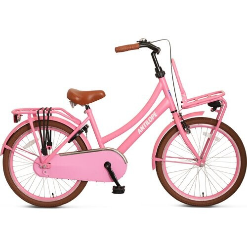 Antilope Mini Cargo Transport 22 Inch Meisjesfiets Roze Tweedehands