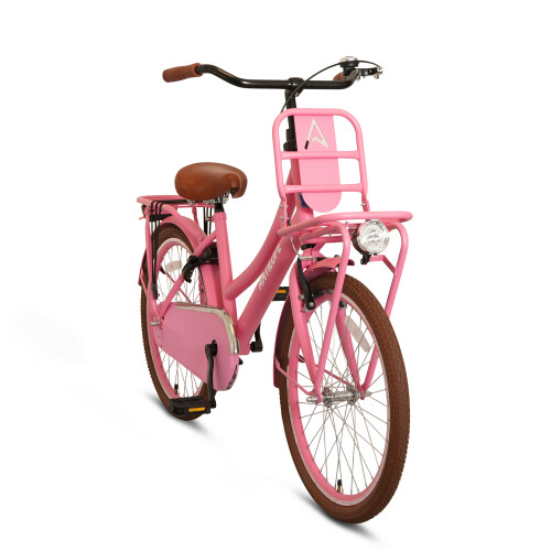 Antilope Mini Cargo Transport 22 Inch Meisjesfiets Roze