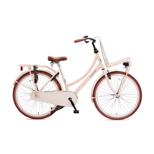 Antilope Mini Cargo X1 Transport 26 Inch Meisjesfiets Dusty Roze