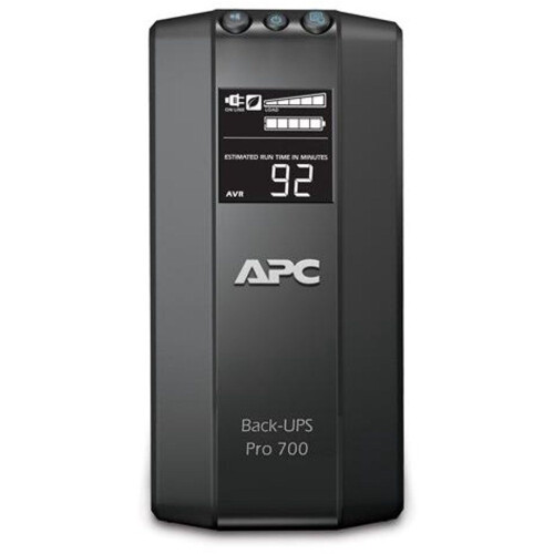 APC Back-UPS 700 - UPS - 0,7 kVA 420 W 355 J - Zwart Tweedehands