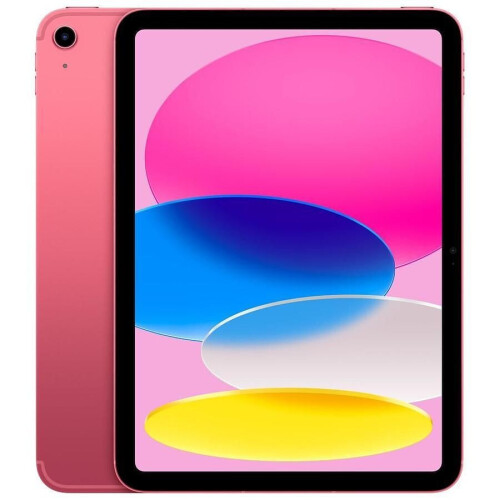 Apple iPad 10 (2022, A14 series) - Roze - 256 GB - WiFi + 5G Tweedehands