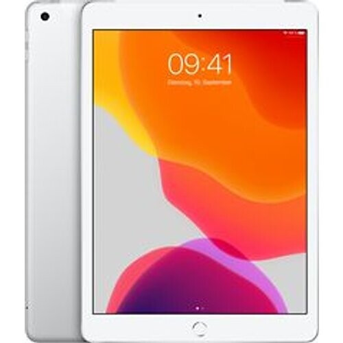 Apple iPad 10,2 128GB [wifi + cellular, model 2019] zilver Tweedehands
