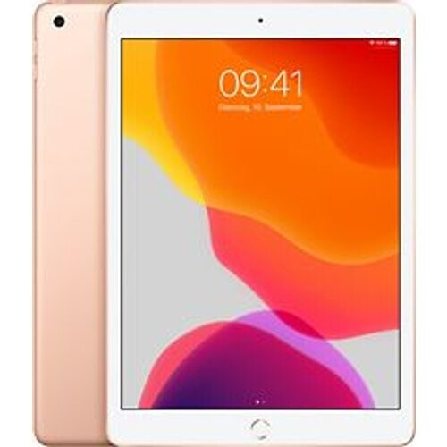 Apple iPad 10,2 128GB [wifi, model 2019] goud Tweedehands