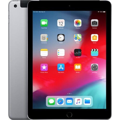 Apple iPad - Wi-Fi + Cellular - 32GB - Grijs (2018)