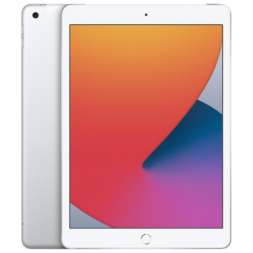 Apple iPad 8 (2020, A12 series) - Zilver - 128 GB - WiFi + 4G Tweedehands