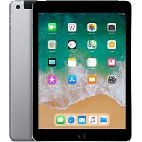 Apple iPad 9,7 128GB [wifi + cellular, model 2018] spacegrijs Tweedehands