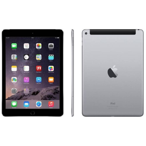 Apple iPad Air 2 (2014) - 9.7 inch - 16GB - Spacegrijs - Cellular Tweedehands