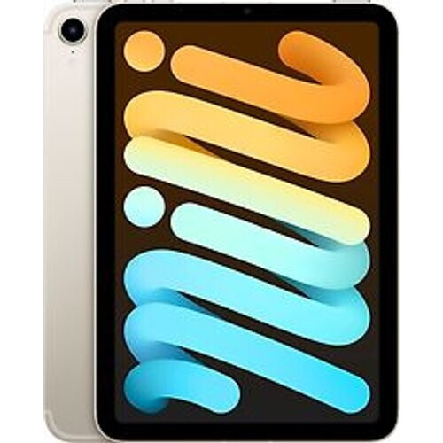 Apple iPad mini 6 8,3 256GB [wifi + cellular] sterrenlicht Tweedehands