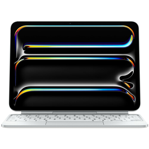Apple iPad Pro (2024/2025) - Magic Keyboard - Trackpad - Wit