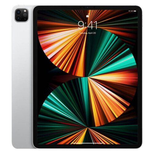 Apple iPad Pro 5 (2021) - 12.9 inch - 128GB - Zilver - 2 jaar Garantie Tweedehands