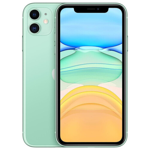Apple iPhone 11 - Groen - 64 GB - Fysieke simkaart + eSIM Tweedehands