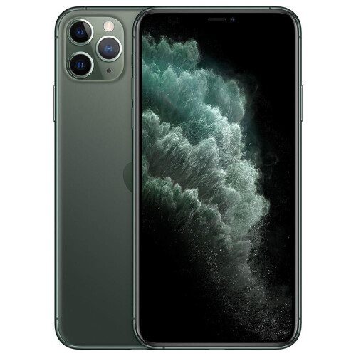 Apple iPhone 11 Pro Max - Middernachtgroen - 256 GB - Fysieke simkaart + eSIM Tweedehands