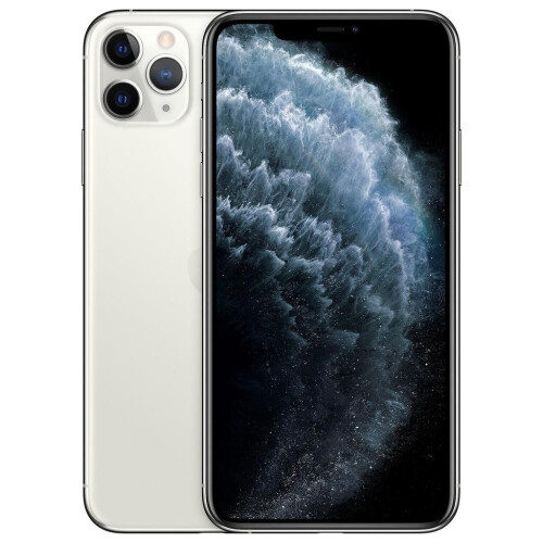 Apple iPhone 11 Pro Max - Zilver - 512 GB - Fysieke simkaart + eSIM Tweedehands