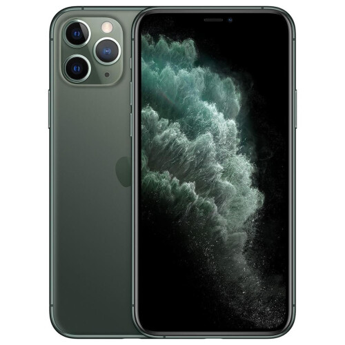 Apple iPhone 11 Pro - Middernachtgroen - 256 GB - Fysieke simkaart + eSIM Tweedehands