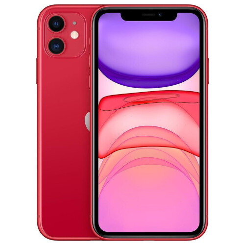 Apple iPhone 11 - Rood - 128 GB - Fysieke simkaart + eSIM