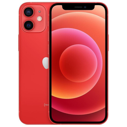 Apple iPhone 12 mini - Rood - 128 GB - Fysieke simkaart + eSIM Tweedehands