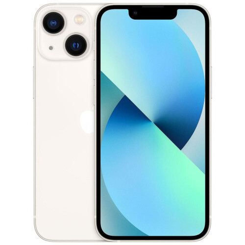 Apple iPhone 13 mini - Sterrenlicht - 128 GB - Fysieke simkaart + eSIM Tweedehands