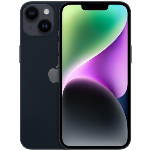 Apple iPhone 14 - Middernacht - 128 GB - Fysieke simkaart + eSIM