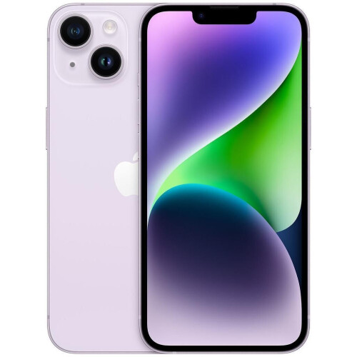 Apple iPhone 14 - Paars - 128 GB - Fysieke simkaart + eSIM Tweedehands