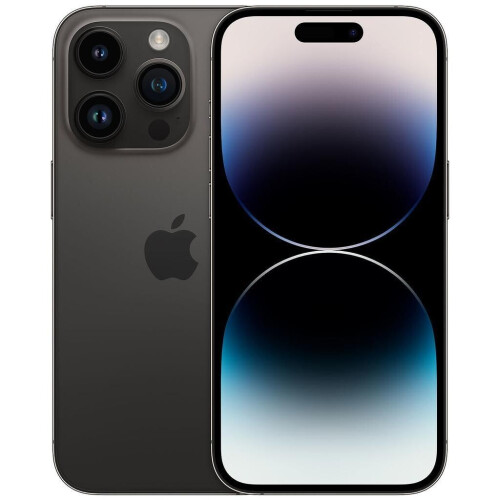 Apple iPhone 14 Pro - Spacezwart - 256 GB - Fysieke simkaart + eSIM Tweedehands
