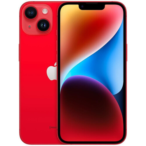 Apple iPhone 14 - Rood - 128 GB - Fysieke simkaart + eSIM