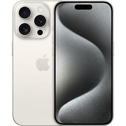 Apple iPhone 15 Pro 1TB wit titanium Tweedehands