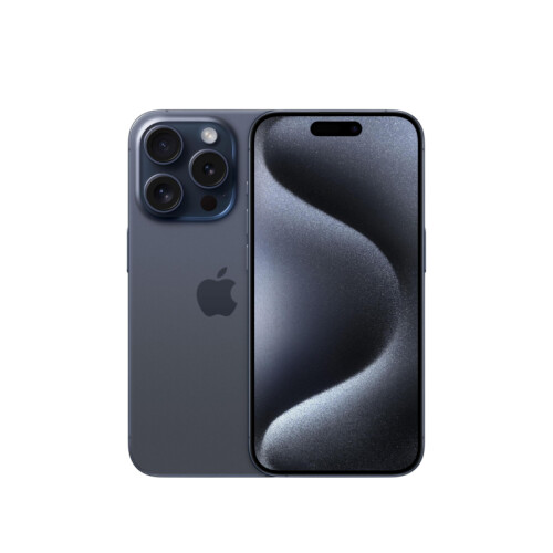 APPLE iPhone 15 Pro - 256 GB - A17 Pro - Titanium Blauw